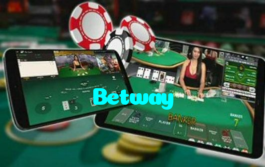 Betway casino presented on mobile device in Pakistan with slots and live games