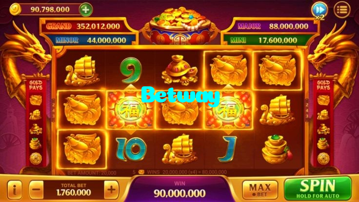 Betway casino presented on mobile device in Pakistan with slots and live games